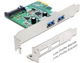 Carte PCI Express > 2 x externes USB 3.0