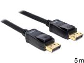 Câble Displayport 1.2 mâle > Displayport mâle 4K 5 m