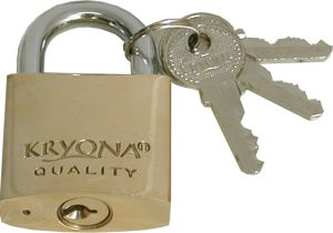 Cadenas Laiton 38 mm KRYONA (OPTION PASSE-PARTOUT)