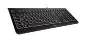 Cherry KC 1000 - Clavier 105 touches + 4 touches multimédia - USB noir
