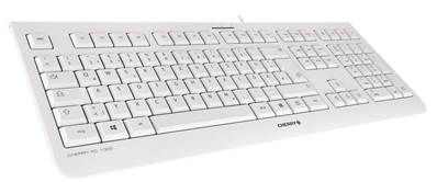 Cherry KC 1000 - Clavier 105 touches + 4 touches multimédia - USB gris