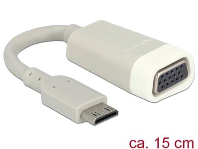 Adaptateur HDMI Mini-C mâle > VGA femelle