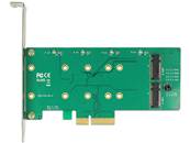 Carte PCI Express > 2 x M.2 touche B interne avec RAID - Facteur de forme à profil compact