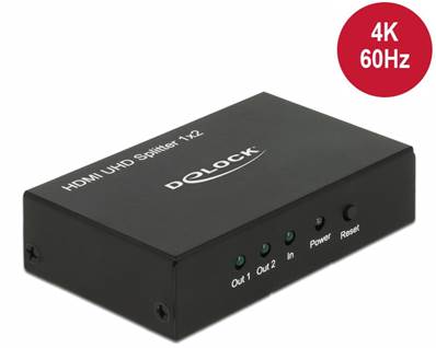 Répartiteur HDMI UHD 1 entrée HDMI > 2 sorties HDMI 4K