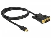 Câble mini Displayport 1.1 mâle > DVI 24+1 mâle 1 m