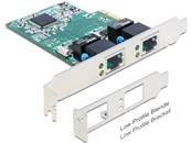 Carte PCI Express > 2 x Gigabit LAN