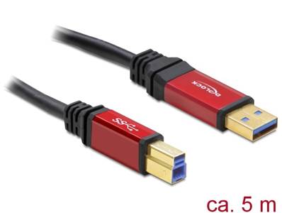 Câble USB 3.0 Type-A mâle > USB 3.0 Type-B mâle 5 m Premium