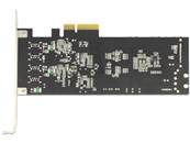 Carte PCI Express x4 > 4 x externes USB 3.0 Quad Channel