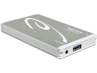 Boîtier externe 2 x CFast > USB 3.1 Gen 2 avec RAID