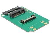 Convertisseur Micro SATA à 16 broches de 1.8″ > mSATA taille moitié