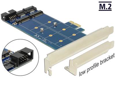 Carte PCI Express > 2 x internes M.2 NGFF