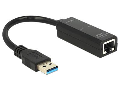 Adaptateur USB 3.0 > Gigabit LAN 10/100/1000 Mb/s