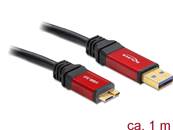 Câble USB 3.0 Type-A mâle > USB 3.0 Type Micro-B mâle 1 m Premium