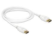 Câble Displayport 1.2 mâle > Displayport mâle 4K 2 m