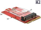 Adaptateur Mini PCIe > emplacement M.2 touche E