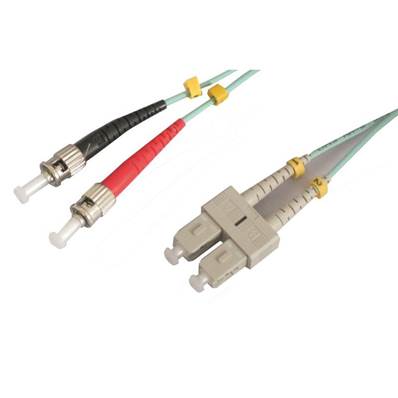 Fibre optique multimode OM3 50/125 duplex ST/SC 5.00m