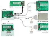 Carte PCI Express > 1 x M.2 PCIe NVMe interne / 1 x NVMe SFF-8643 interne – Facteur de forme à profi