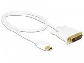 Câble mini Displayport 1.1 mâle > DVI 24+1 mâle 0,5 m