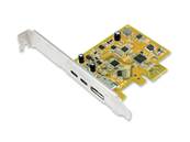 Carte PCIe USB3.1 super speed , 2 port s type C , + 1 DisplayPort