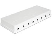 Boitier Keystone 8 ports de surface