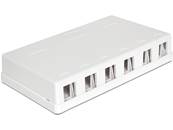 Boitier Keystone 6 ports de surface