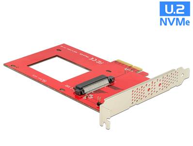 Carte PCI Express x4 > 1 x interne U.2 NVMe SFF-8639