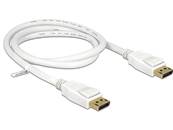 Câble Displayport 1.2 mâle > Displayport mâle 4K 1 m