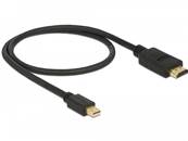 Câble mini Displayport 1.1 mâle > HDMI-A mâle 0,5 m