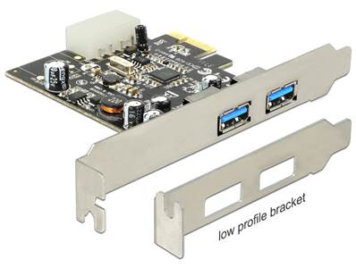 Carte PCI Express > 2 x externes USB 3.0