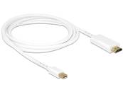 Câble mini Displayport 1.1 mâle > HDMI-A mâle 2 m