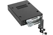 Rack amovible industriel 2 HDD/SSD 2,5” SATA/SAS pour Baie 3,5"