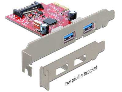 Carte PCI Express > 2 x externes USB 3.0