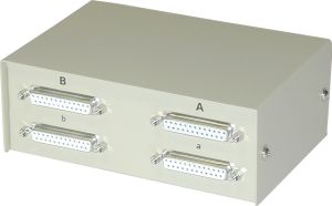 Boîtier de partage manuel DB25F 2>2 croisées 