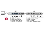 Station d'accueil USB Type-C™ 3.1 4K 30 Hz