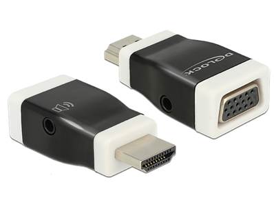 Adaptateur HDMI-A mâle > VGA femelle avec audio