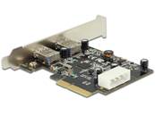 Carte PCI Express > 2 x externe USB 3.1 Gen 2 Type-A femelle