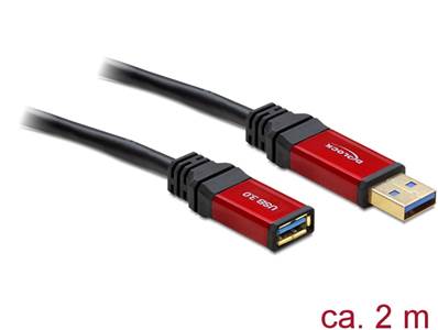 Câble d'extension USB 3.0 Type-A mâle > USB 3.0 Type-A femelle 2 m Premium