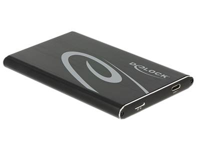 2.5" Boîtier externe SATA DD à SuperSpeed USB 10 Gbps (USB 3.1 Gen 2) (jusqu'à  7 mm DD)