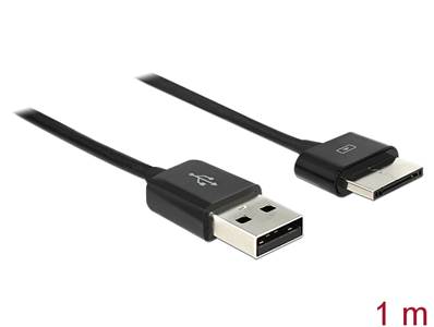 Câble de synchronisation et de recharge USB 2.0 mâle > ASUS Eee Pad mâle à 36 broches 1 m