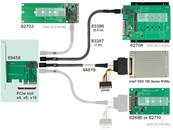 Carte PCI Express x4 > 1 x interne SFF-8643 NVMe