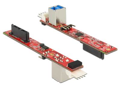 Convertisseur Slim SATA 13 broches > USB 2.0 Type-B femelle