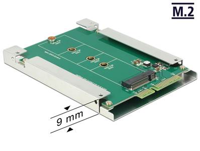 Convertisseur SATA à 22 broches de 2.5" > M.2 NGFF