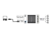 Adaptateur USB 3.0 > 4 x Gigabit LAN